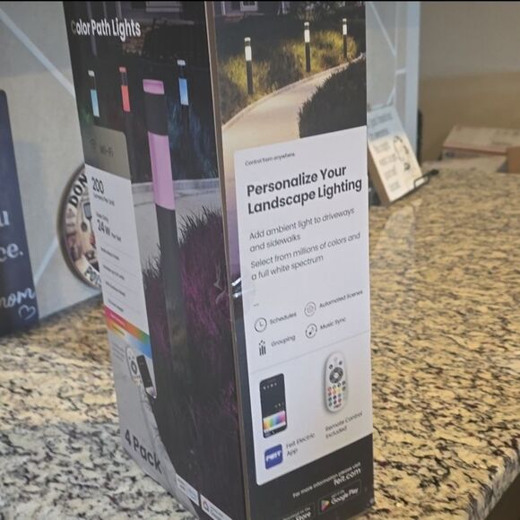 Feit Electric Integrated LED Bulb Plug-InSmart Color-Changing Turnable Path Ligh - Picture 16 of 16